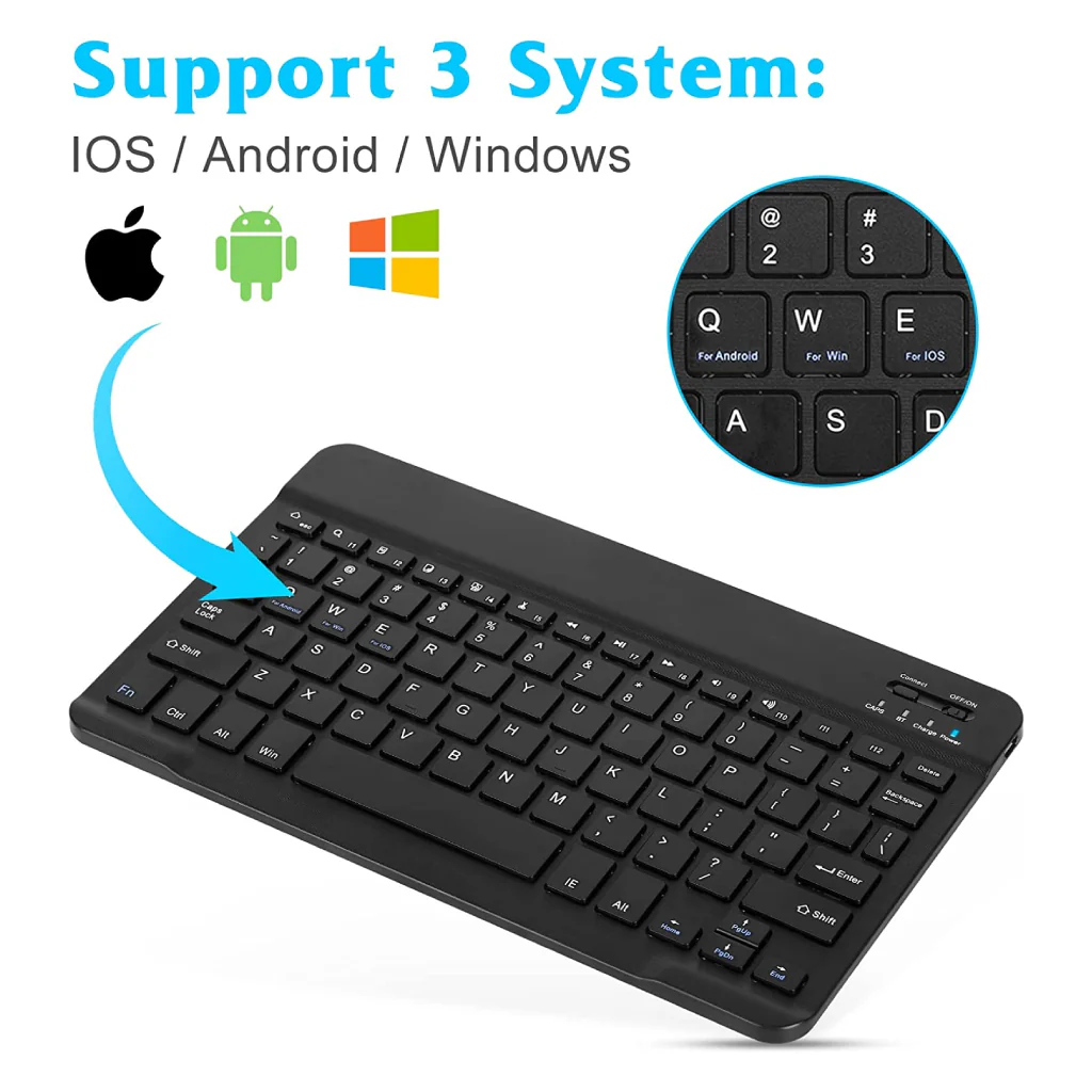 TECPHILE - RM106 Keyboard Case for Redmi Pad - Image 5