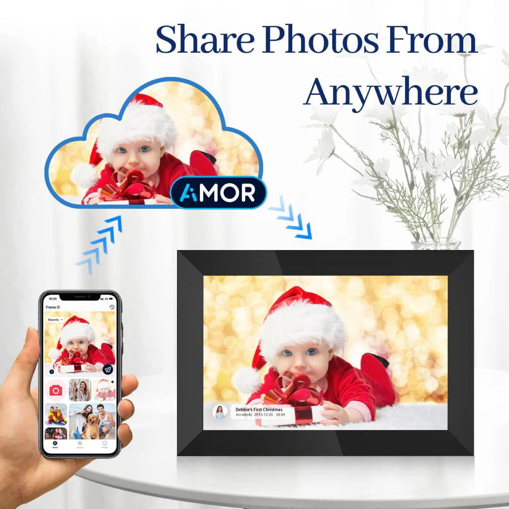 TECPHILE - Scene 8 inch Smart WiFi Photo Frame - Image 5