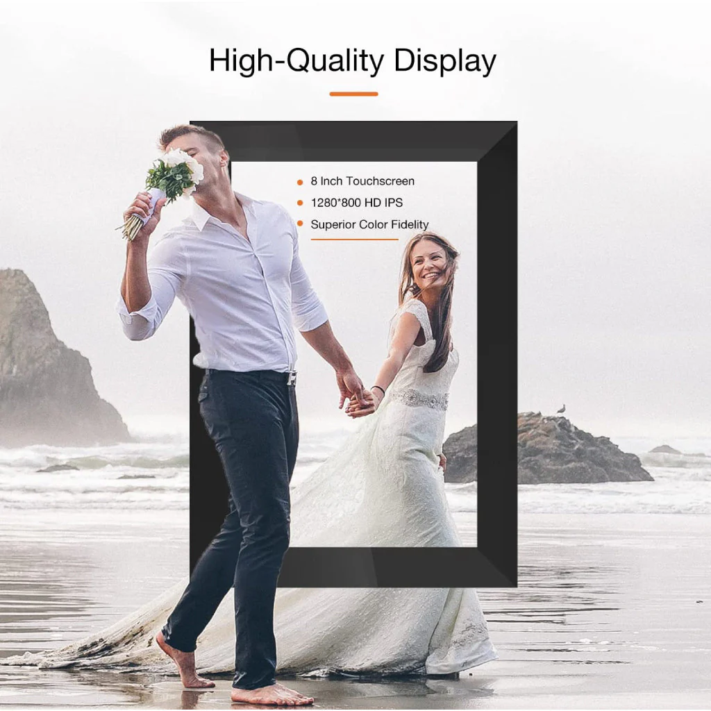 TECPHILE - Scene 8 inch Smart WiFi Photo Frame - Image 6