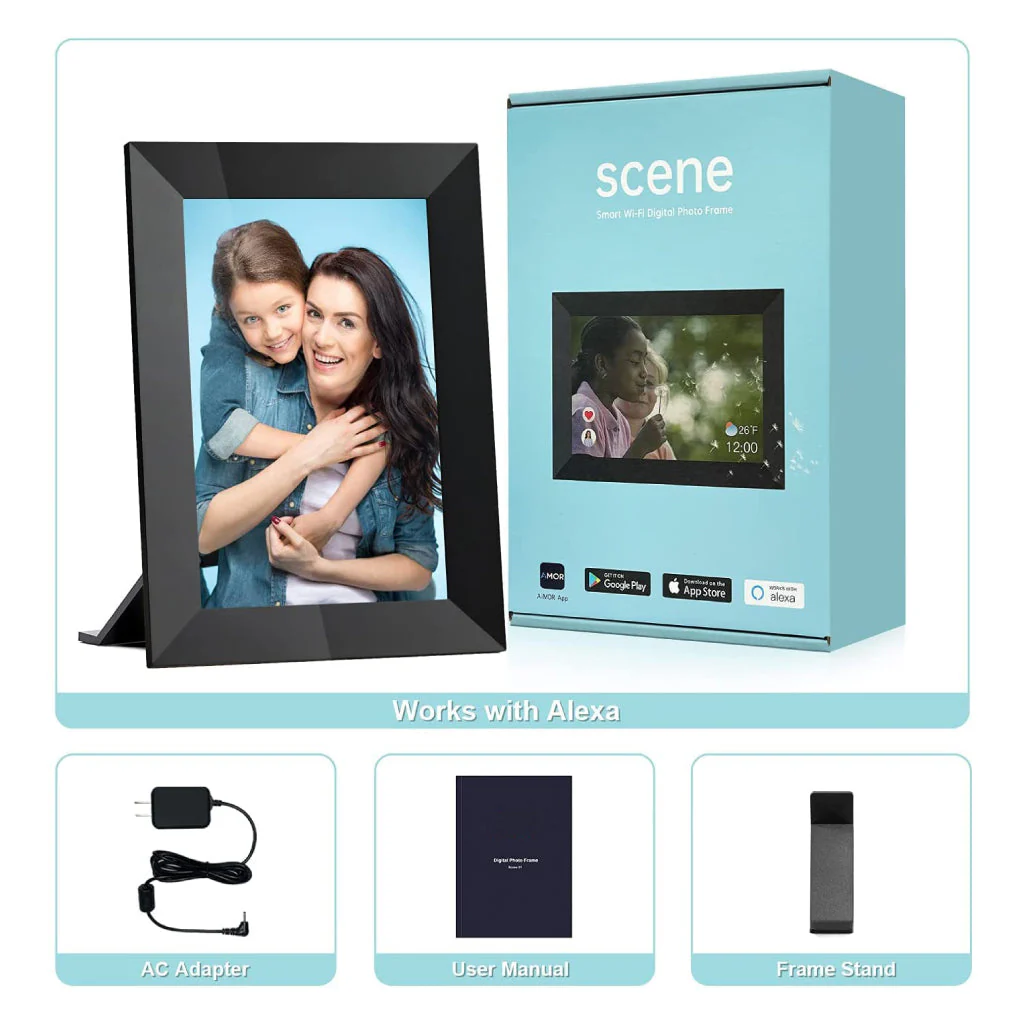 TECPHILE - Scene 8 inch Smart WiFi Photo Frame - Image 8