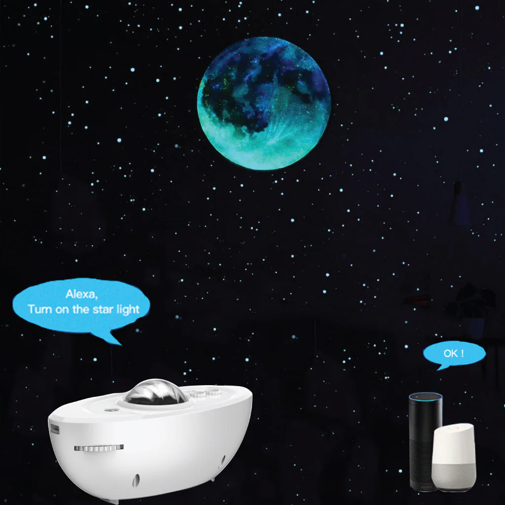 TECPHILE - Smart Galaxy Starship Night Lamp (Demo Unit) - Image 7