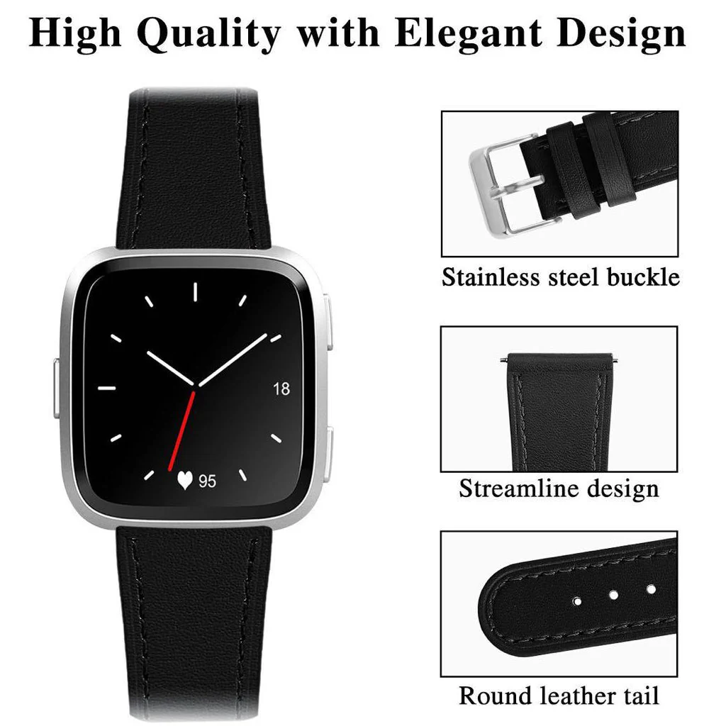 TECPHILE Smart Watch Strap for Fitbit Versa/2/Lite - Image 2