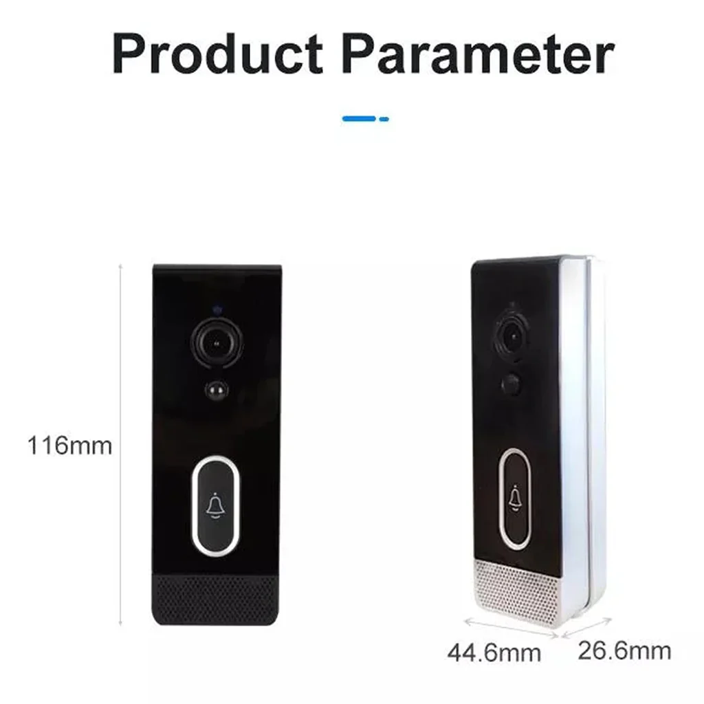 TECPHILE Smart Wireless Video Doorbell Two Way Audio - Image 15