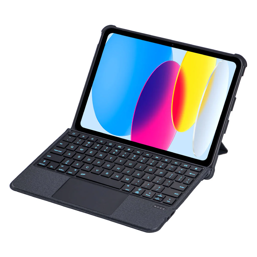 TECPHILE - T5208D Wireless Keyboard Case for iPad - Image 12