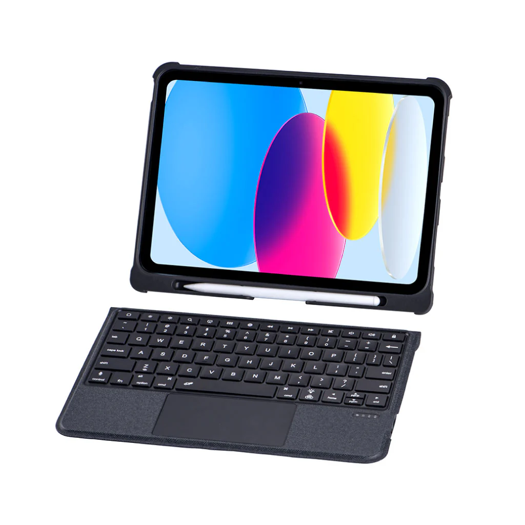 TECPHILE - T5208D Wireless Keyboard Case for iPad - Image 14