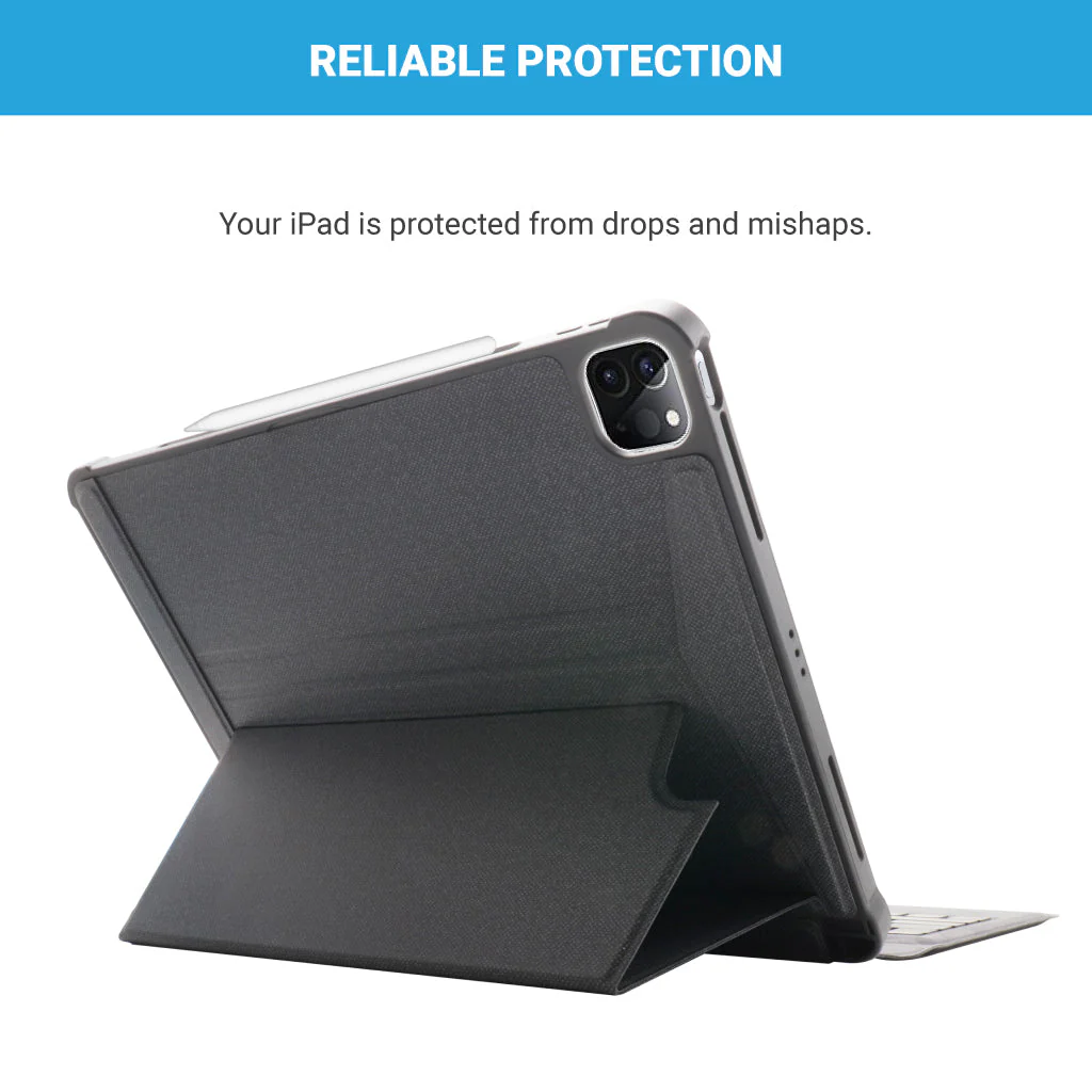TECPHILE - T5209D Wireless Keyboard Case for iPad Pro 12.9 - Image 7
