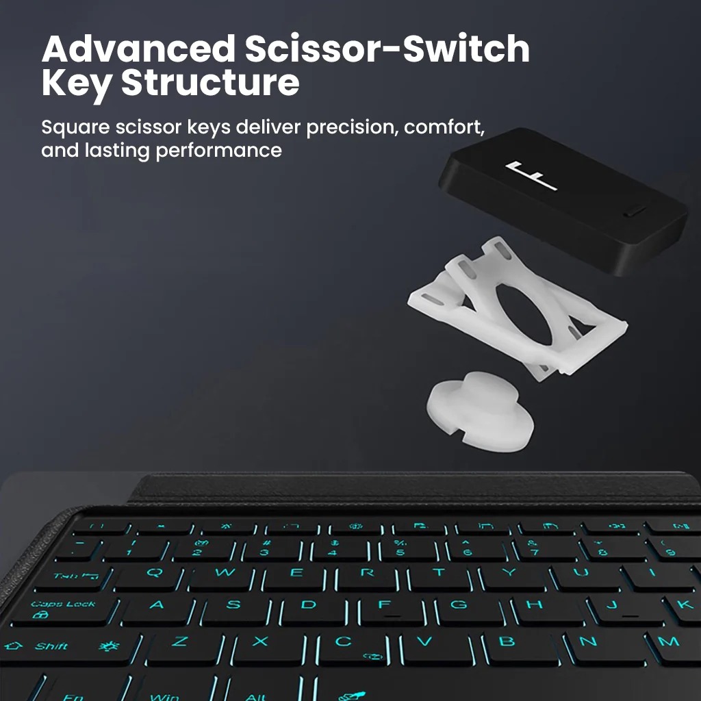 Keyboard Case for OnePlus Pad 2 Pro, Pad 3 and Oppo Pad 4 Pro 13.2” 2025 Cover - Image 6