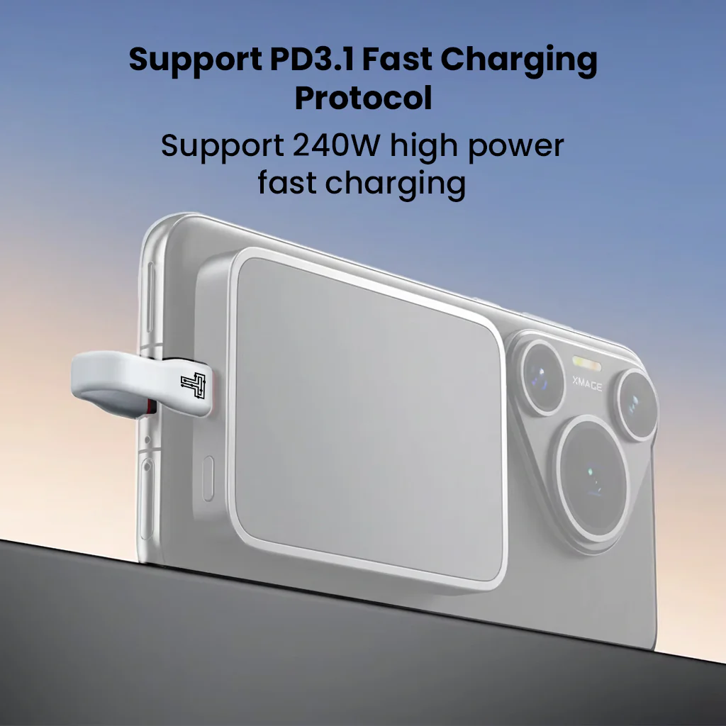 TECPHILE- TP02 240W Type-C to Type-C Fast Charging Cable - Image 5