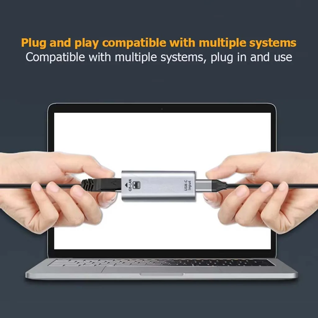 TECPHILE - Type-C Female to 1000Mbps Ethernet Adapter - Image 9
