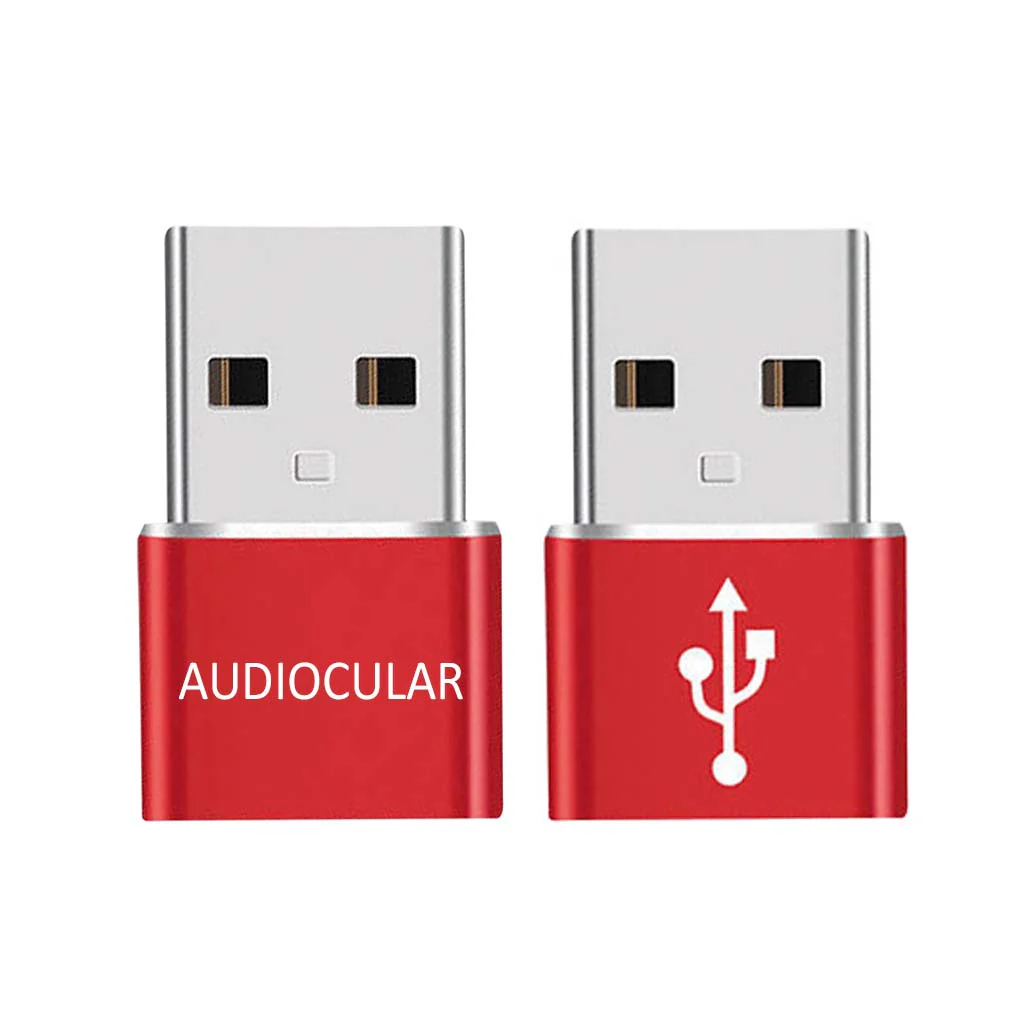 AUDIOCULAR- Type-C Female to USB-A Male OTG Adapter