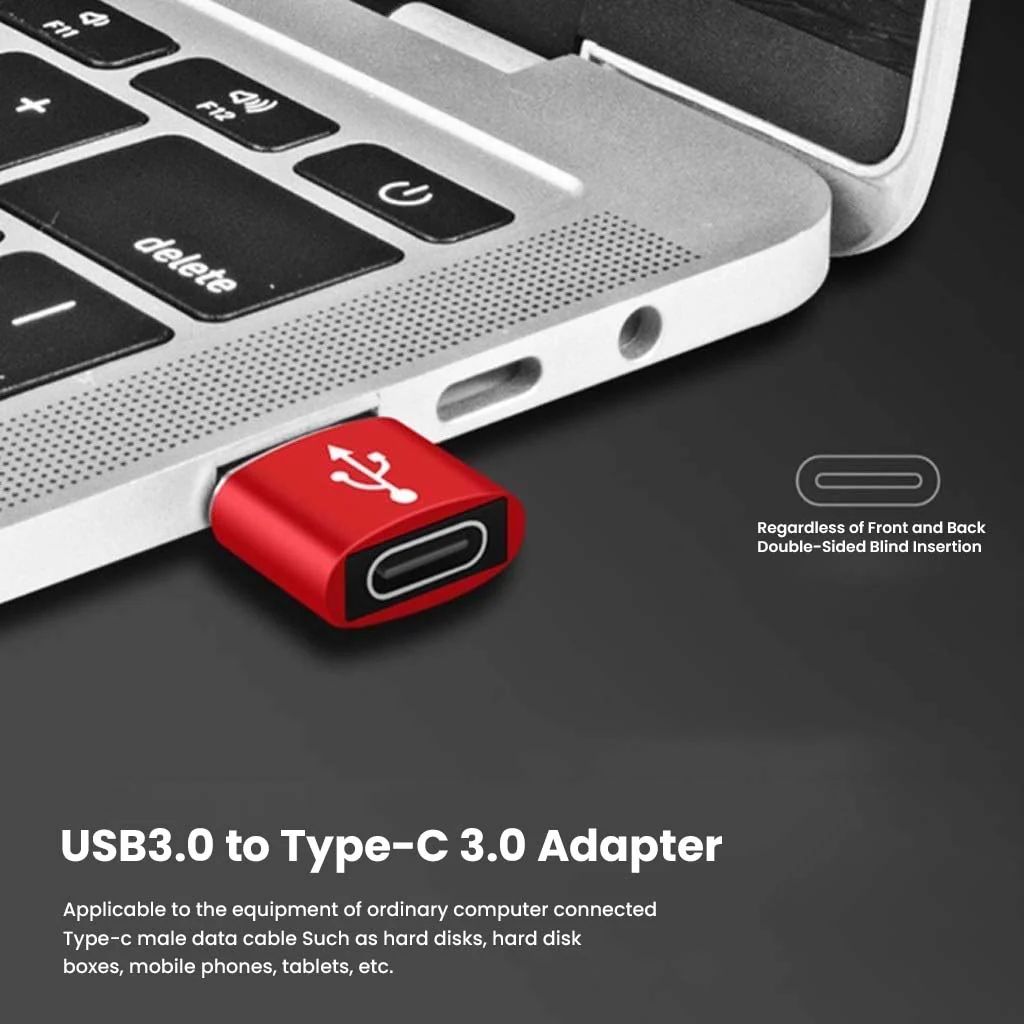 AUDIOCULAR- Type-C Female to USB-A Male OTG Adapter - Image 5