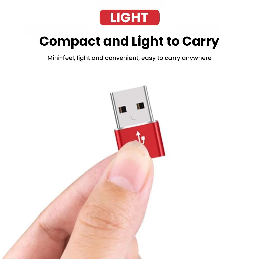 AUDIOCULAR- Type-C Female to USB-A Male OTG Adapter - Image 9