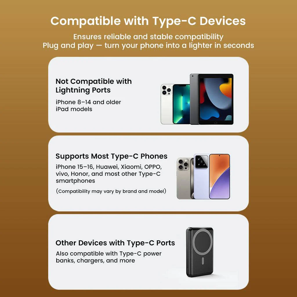 TECPHILE- Type-C Mini Igniter OTG Adapter - Image 7