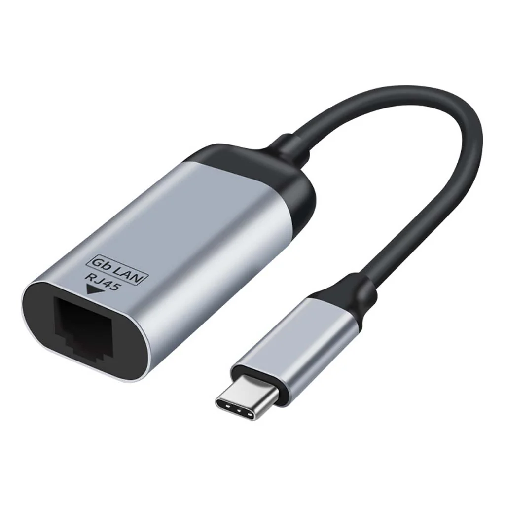 TECPHILE - Type-C to 1000Mbps Ethernet Adapter (18CM)