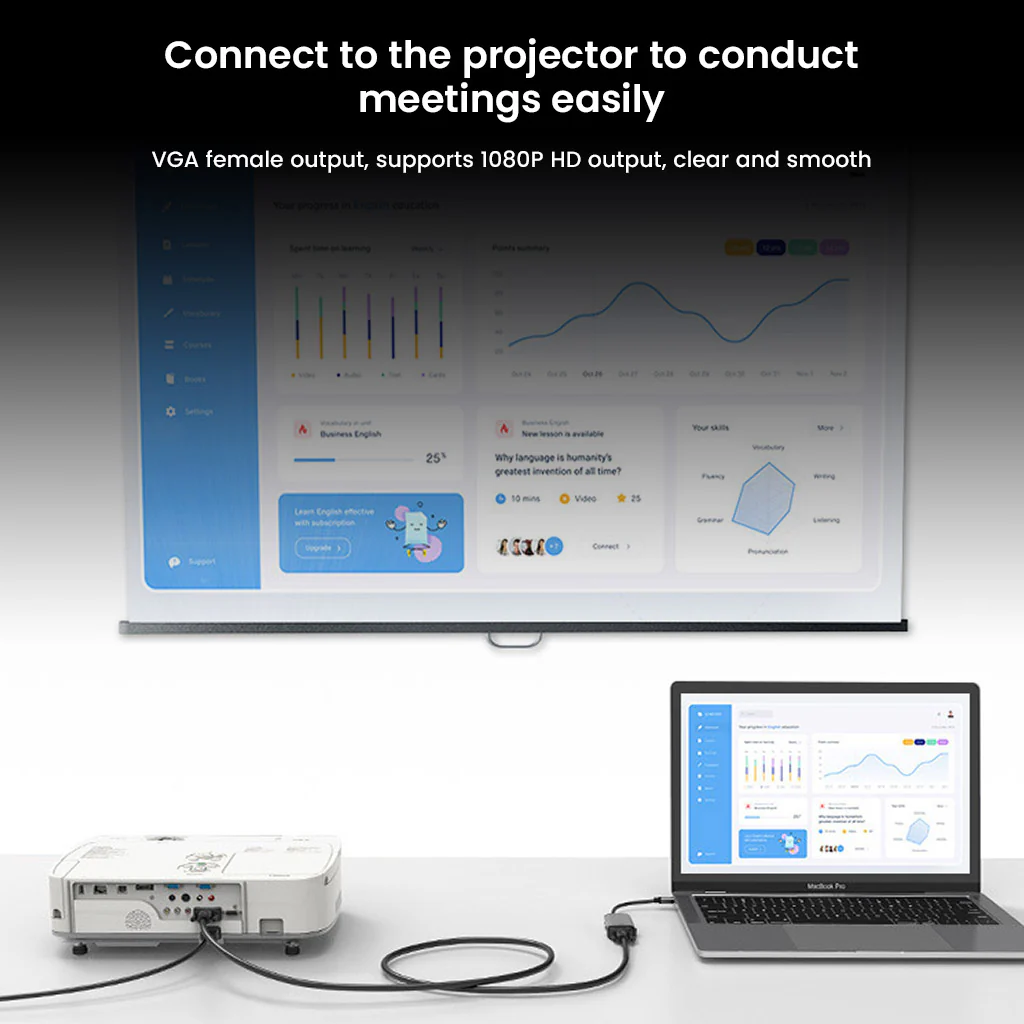 TECPHILE - Type-C to 1000Mbps Ethernet Adapter (18CM) - Image 4