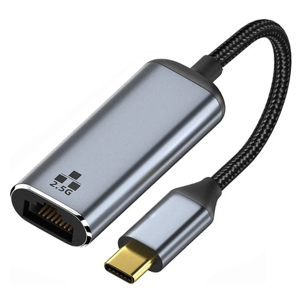 TECPHILE Type-C to 2.5G Ethernet LAN Network Converter - Image 7