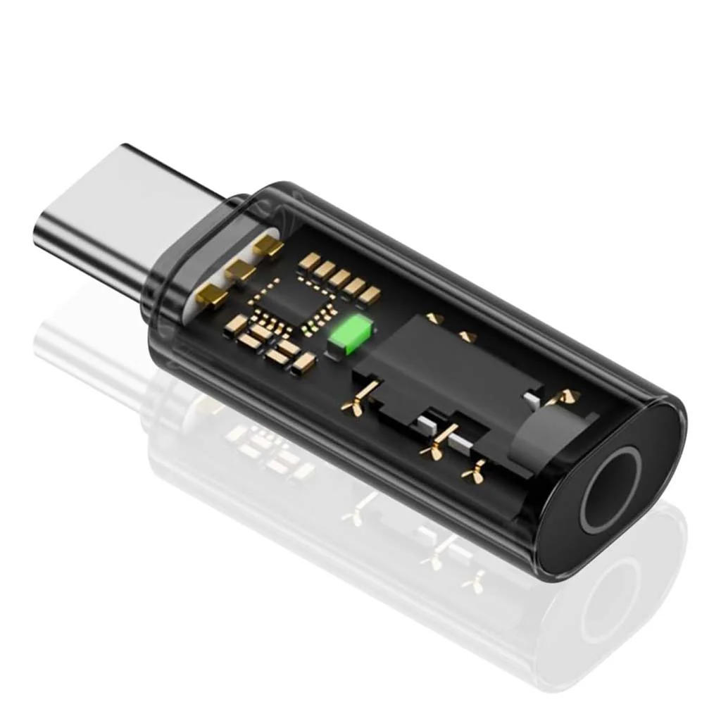 TECPHILE Type-C to 3.5mm Stereo Headphone Jack Adapter