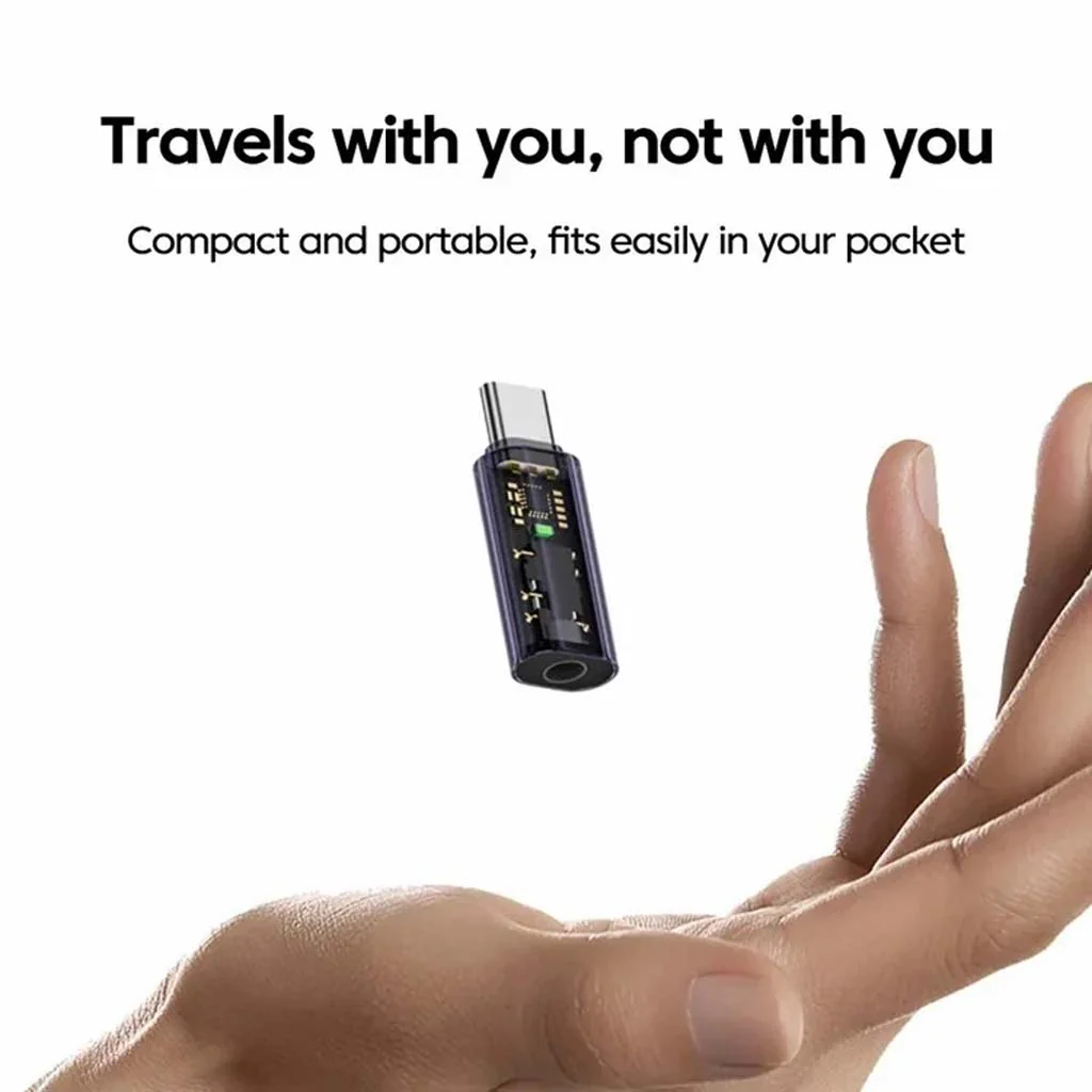 TECPHILE Type-C to 3.5mm Stereo Headphone Jack Adapter - Image 7