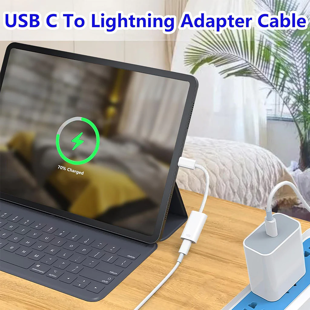 TECPHILE- Type-C to Lightning Adapter Cable (8cm) - Image 3