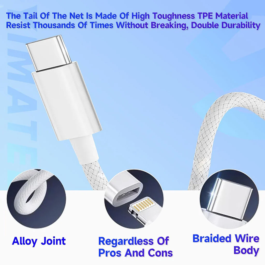 TECPHILE- Type-C to Lightning Adapter Cable (8cm) - Image 4