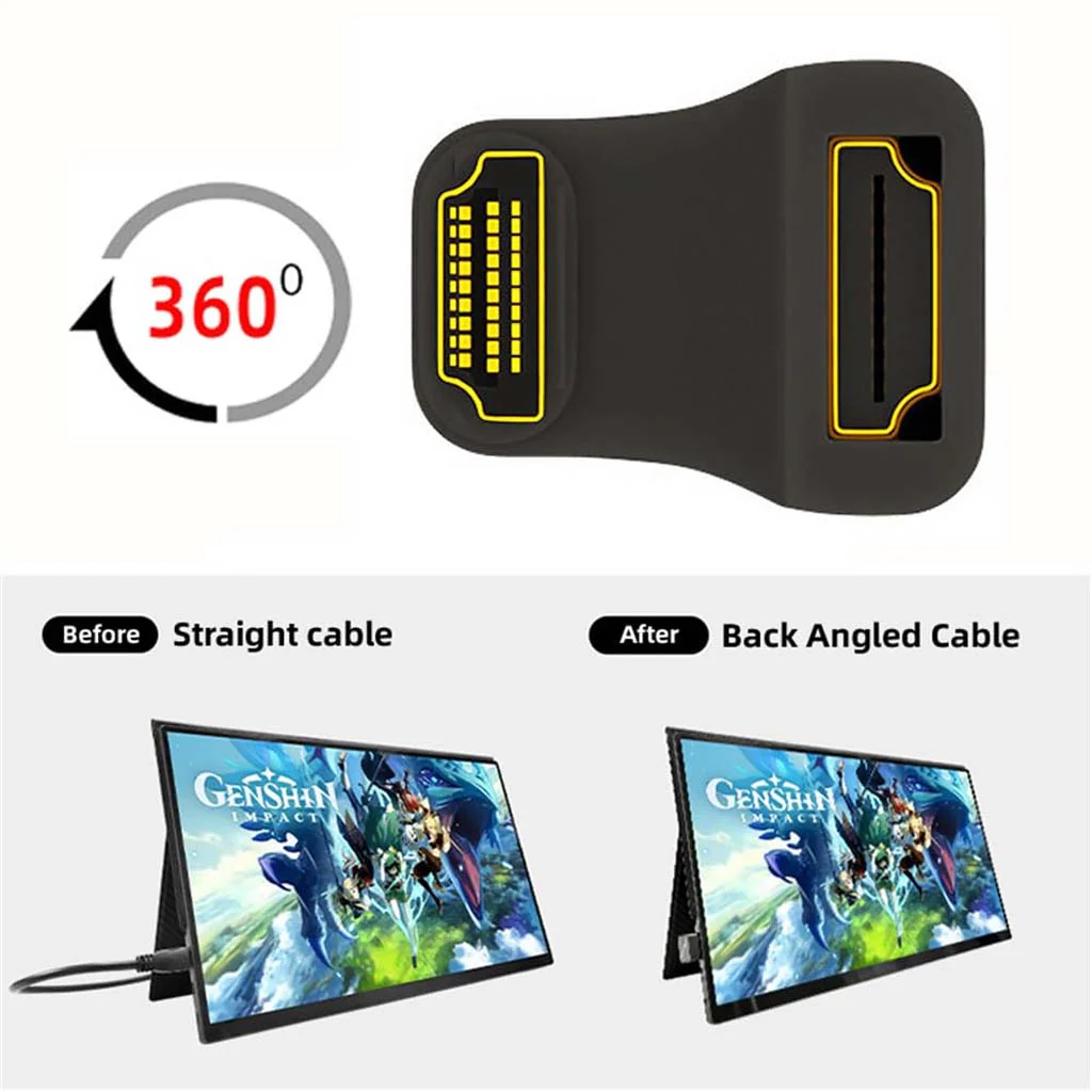 TECPHILE U-Shape HDMI to HDMI 8K Adapter - Image 6