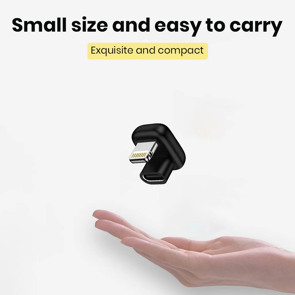 TECPHILE- U-shaped Type-C Female to Lighting Adapter - Image 3