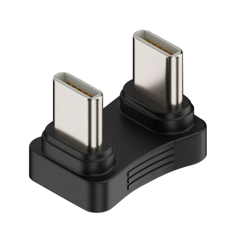 TECPHILE U Shaped Type C To USB C Male PD Adapter