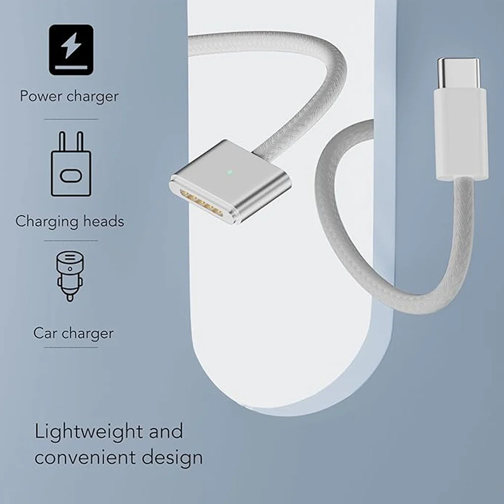 TECPHILE - USB-C to MagSafe 3 PD Charging Cable For Mac - Image 4