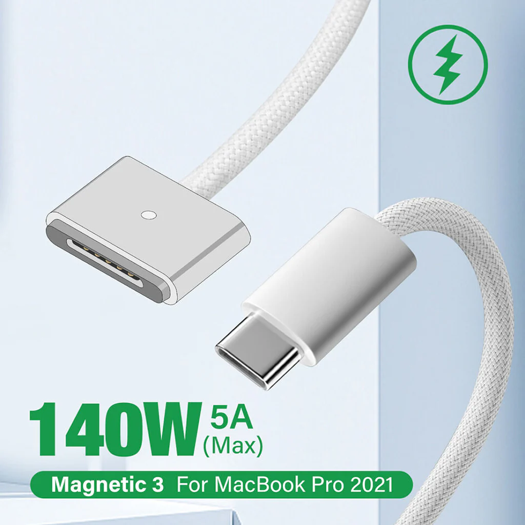 TECPHILE - USB-C to MagSafe 3 PD Charging Cable For Mac - Image 7