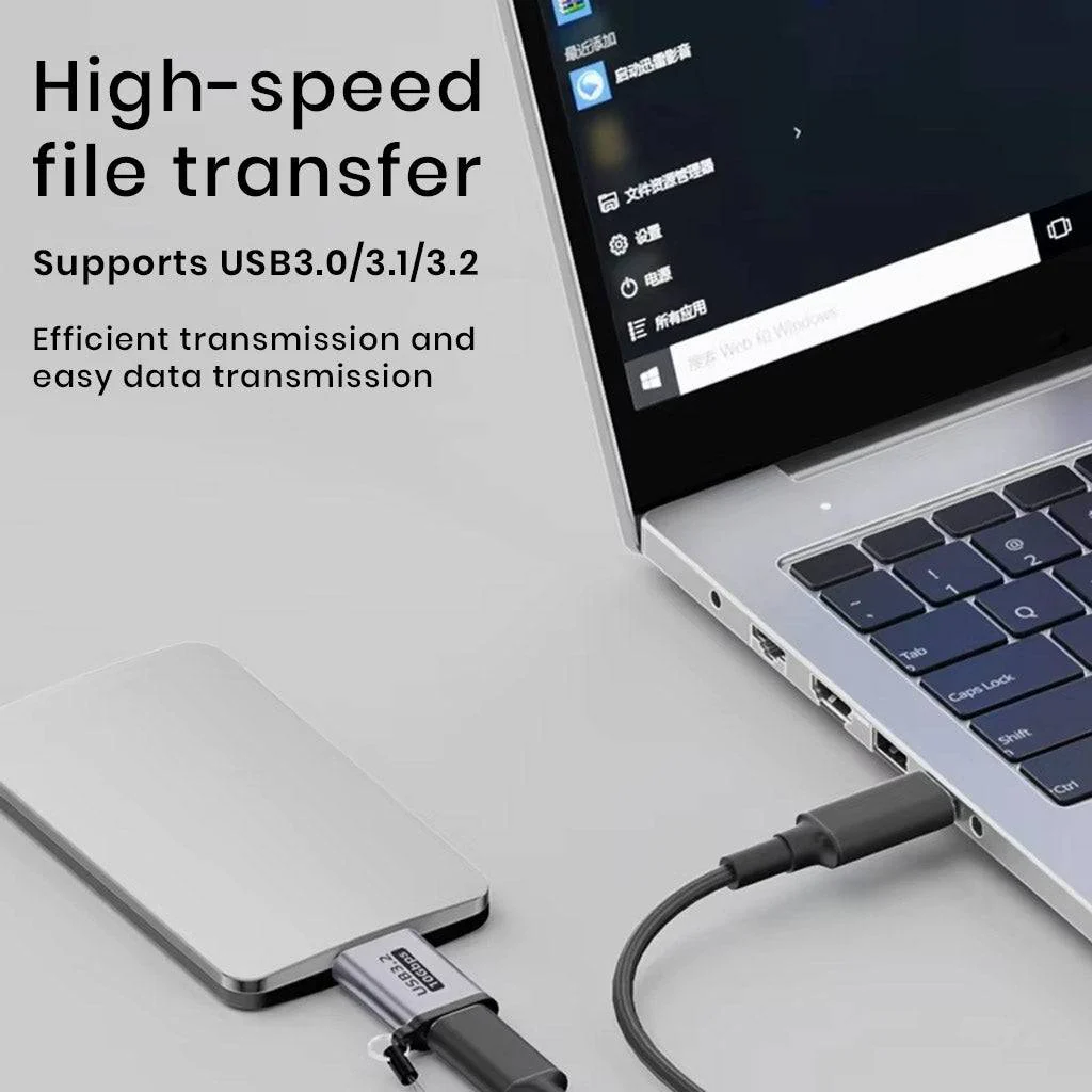 TECPHILE- USB 3.2 to Micro B OTG Adapter Converter - Image 7