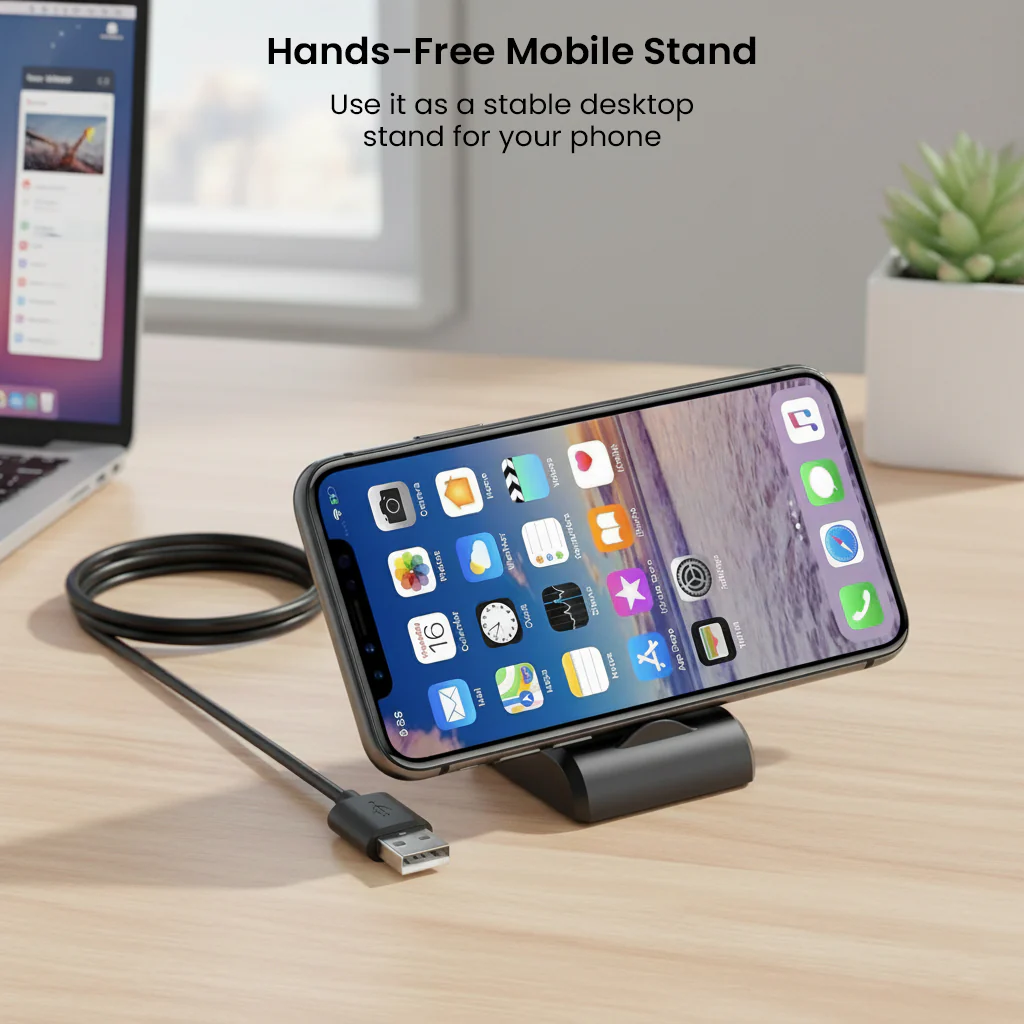 TECPHILE- USB Magnetic Charging Dock for Fitbit Sense & Versa 3 - Image 7