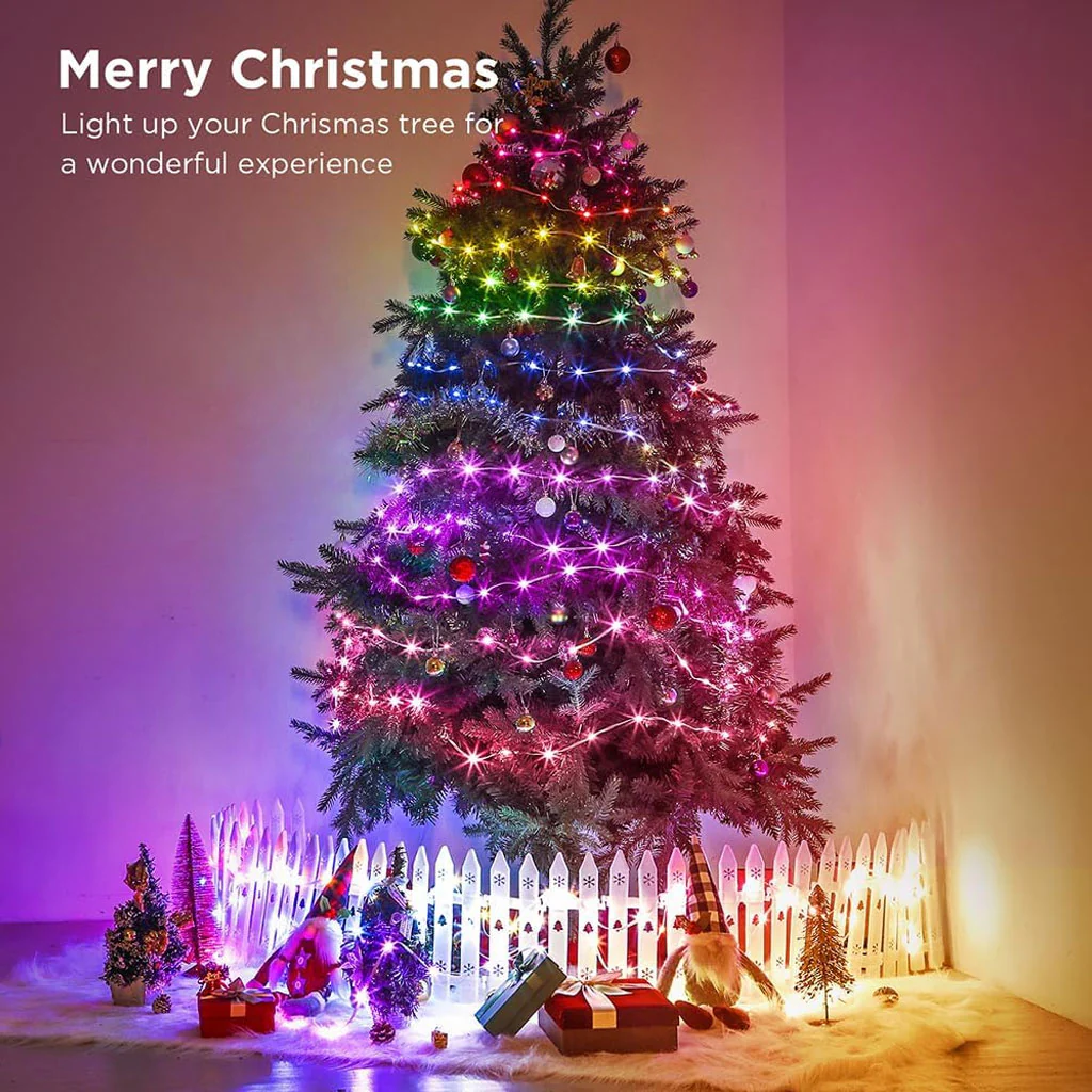 TECPHILE - USB Powered Smart Fairy Rice Lights with App & Remote Control - Image 7