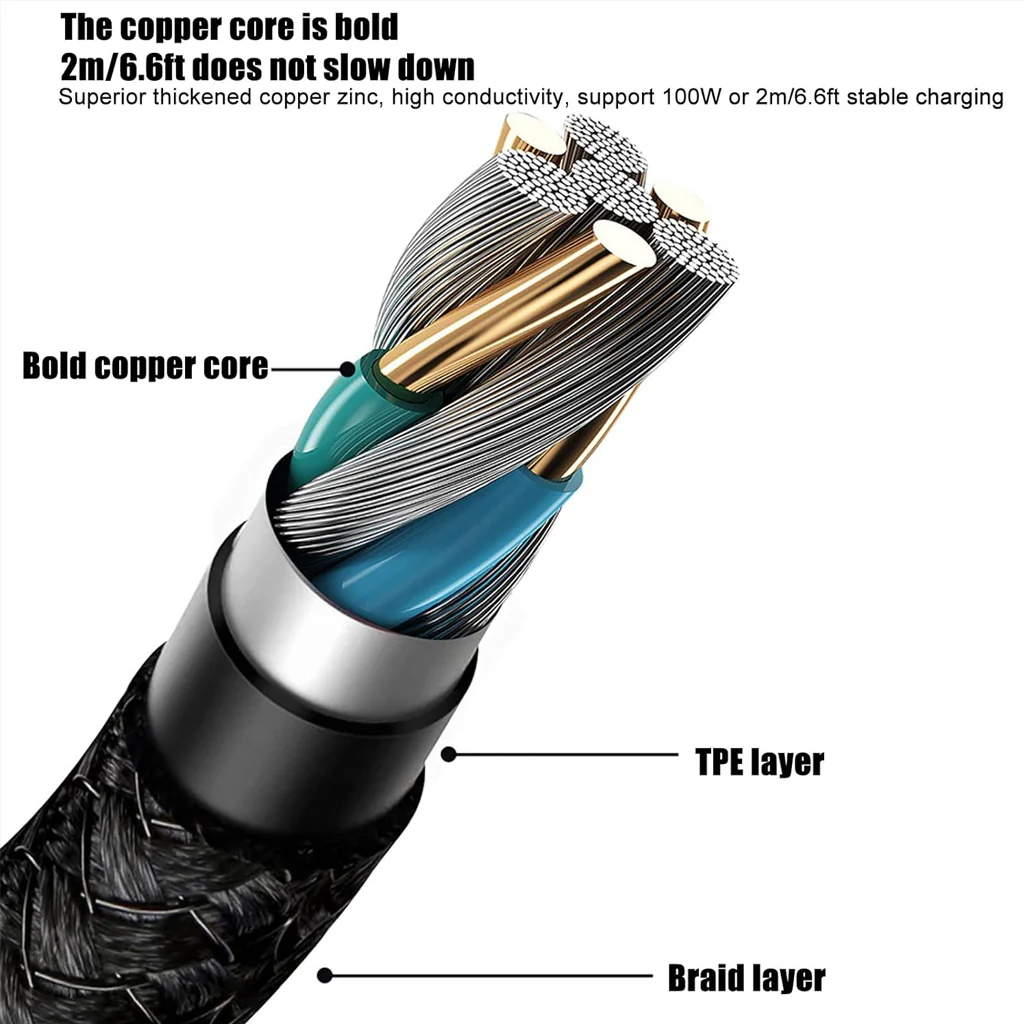 TECPHILE USB Type C to Mini Display Port Cable - Image 9