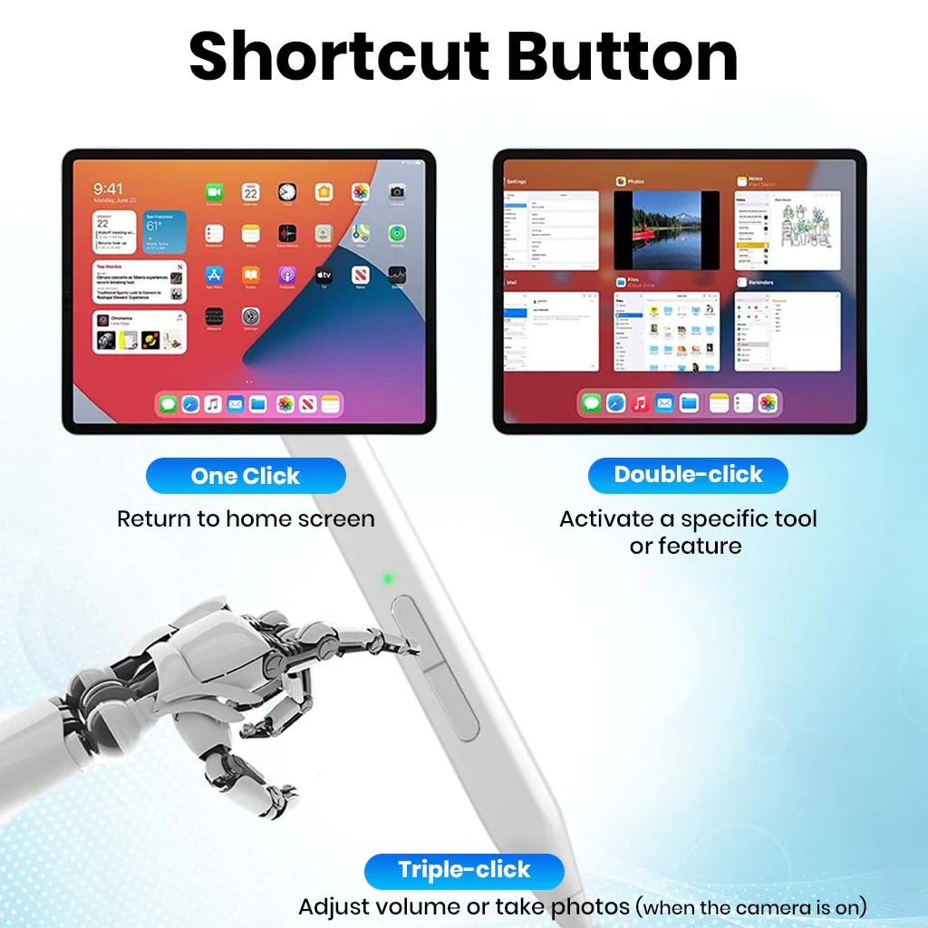 TECPHILE - V1S Upgraded iPad Pencil for iPad Pro/ Air 2024 - Image 4