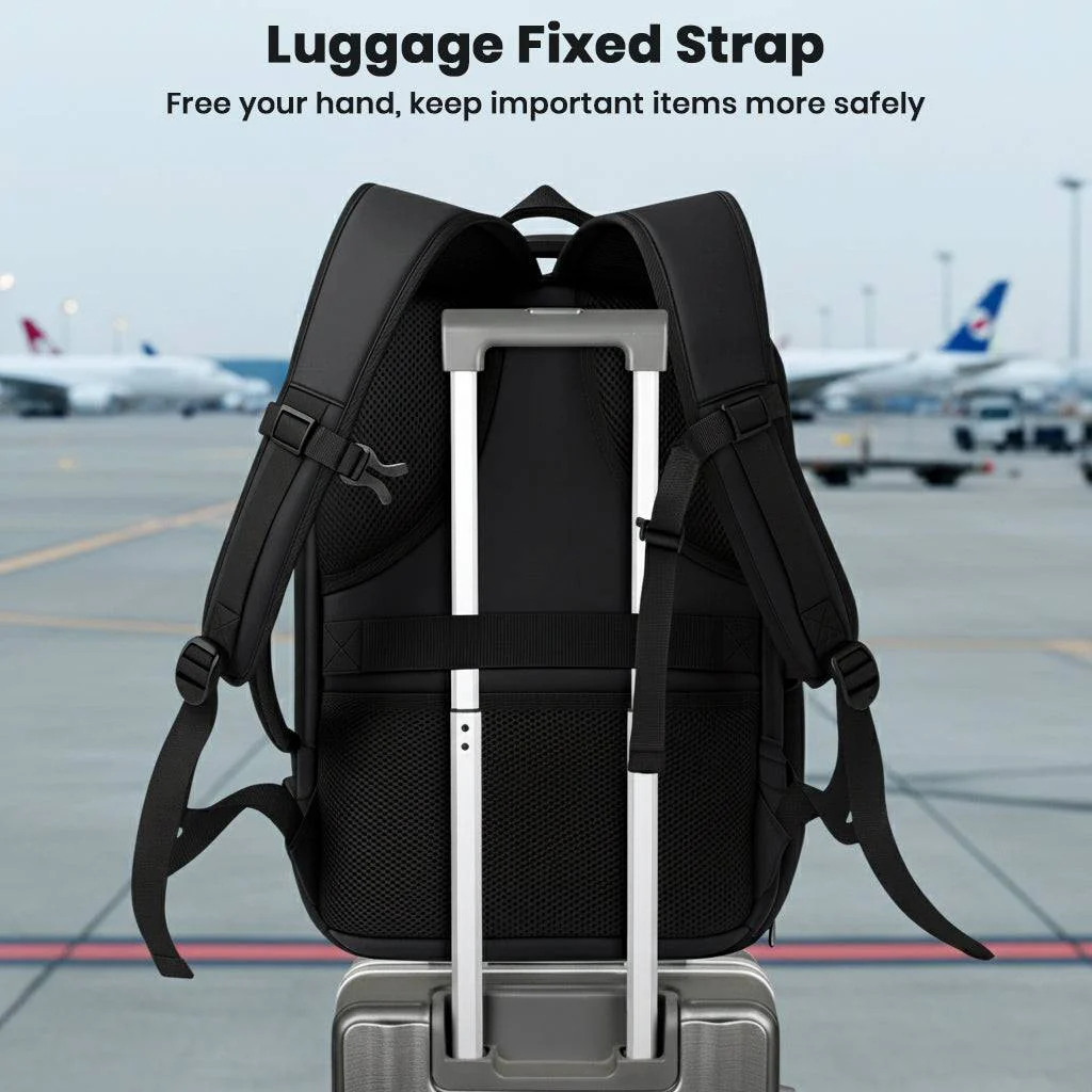 TECPHILE – VacuPack Travel Vacuum Backpack 30-42L Expandable Laptop Bag - Image 14