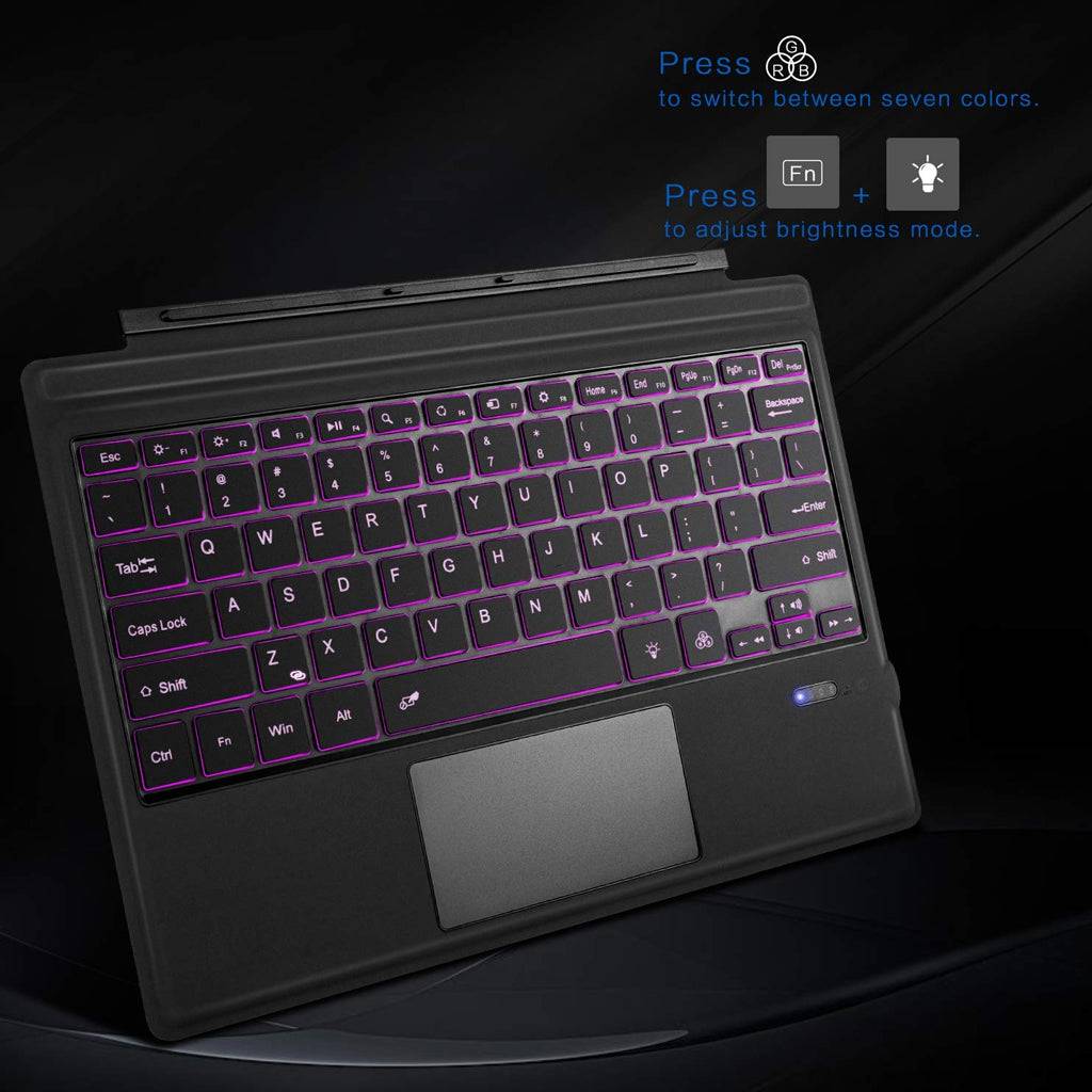 TECPHILE - Wireless Keyboard for Microsoft Surface Pro 3/4/5/6/7 - Image 15