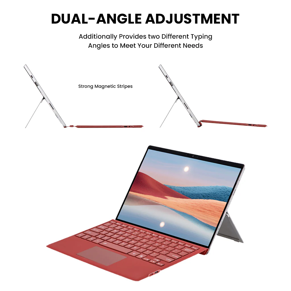 TECPHILE - Wireless Keyboard for Microsoft Surface Pro 3/4/5/6/7 - Image 9