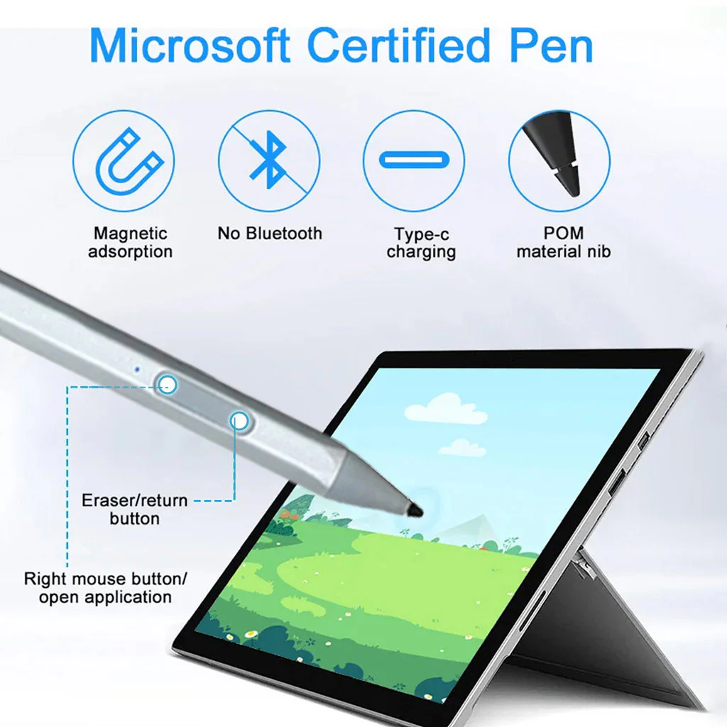 TECPHILE WR19 Stylus Pen for Microsoft Surface - Image 14