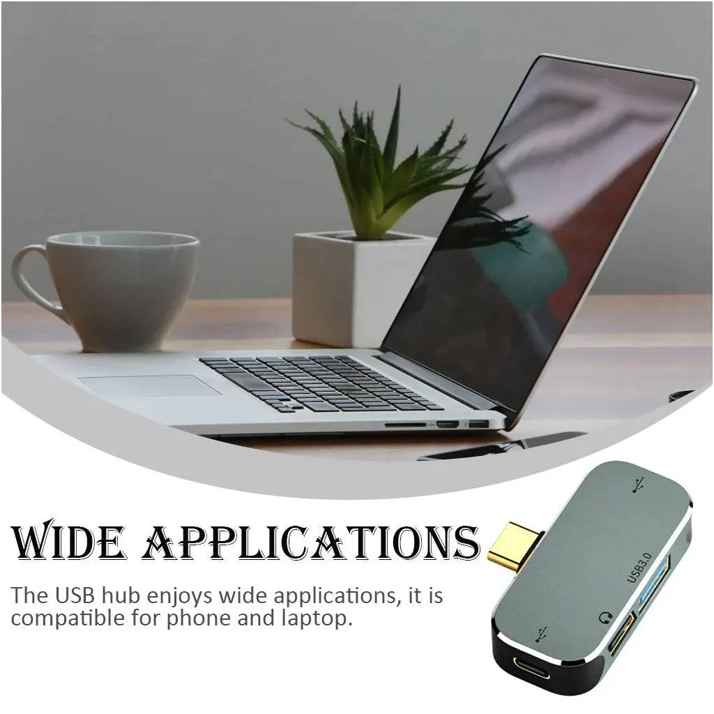 TECPHILE X1 PD100W USB C HUB Multiport Docking Station - Image 3