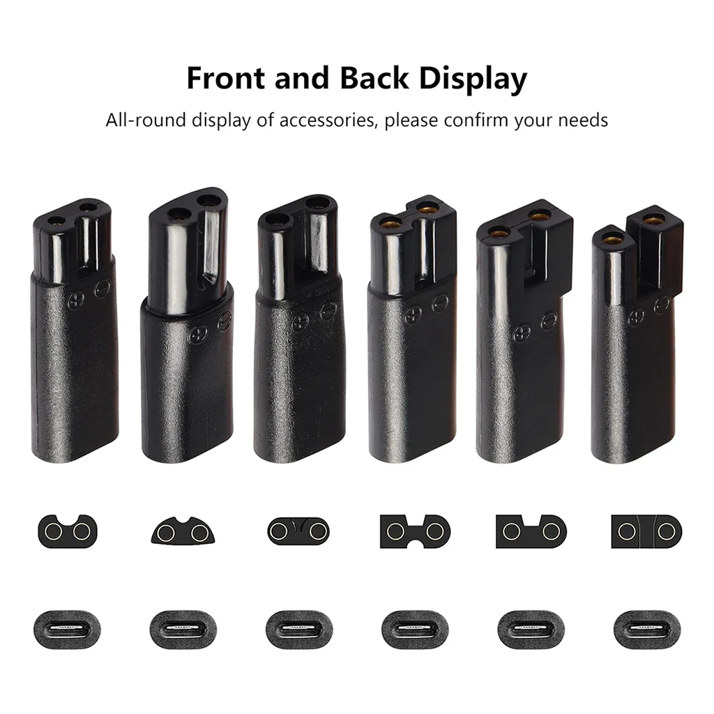 TECPHILE - Multi Type-C Trimmer Adapter for Electric Hair Clipper, Trimmers. - Image 11