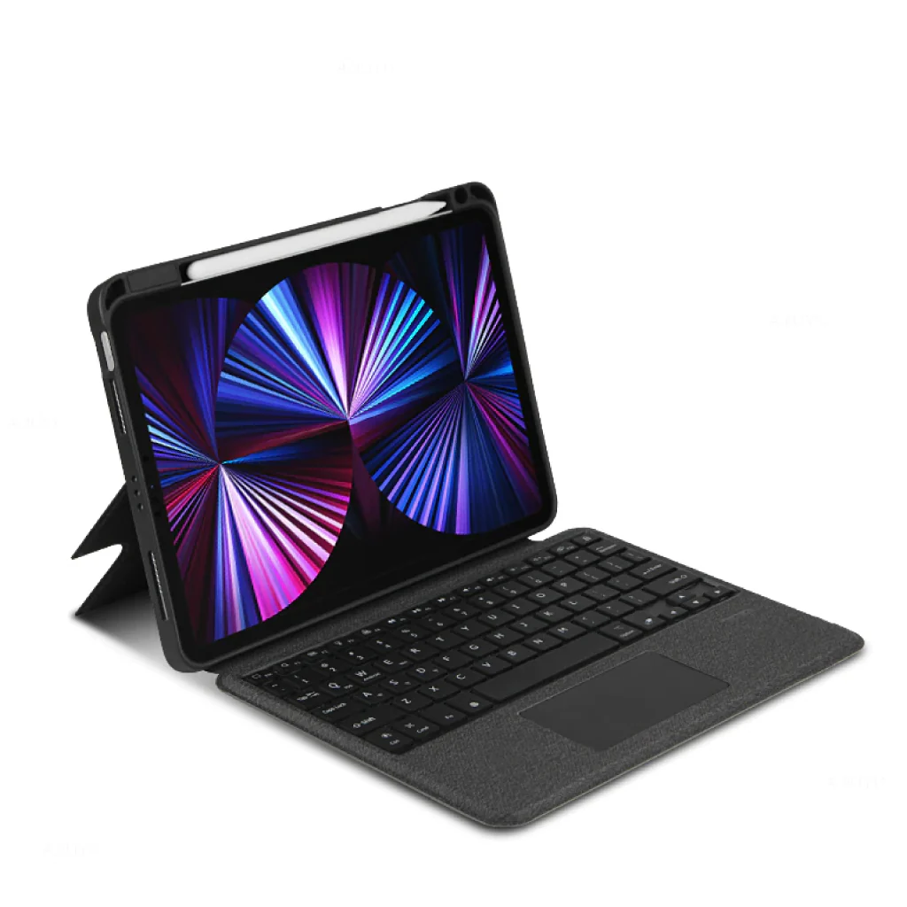 TECPHILE - YJ129 Wireless Keyboard Case for iPad Pro 12.9 inch - Image 12