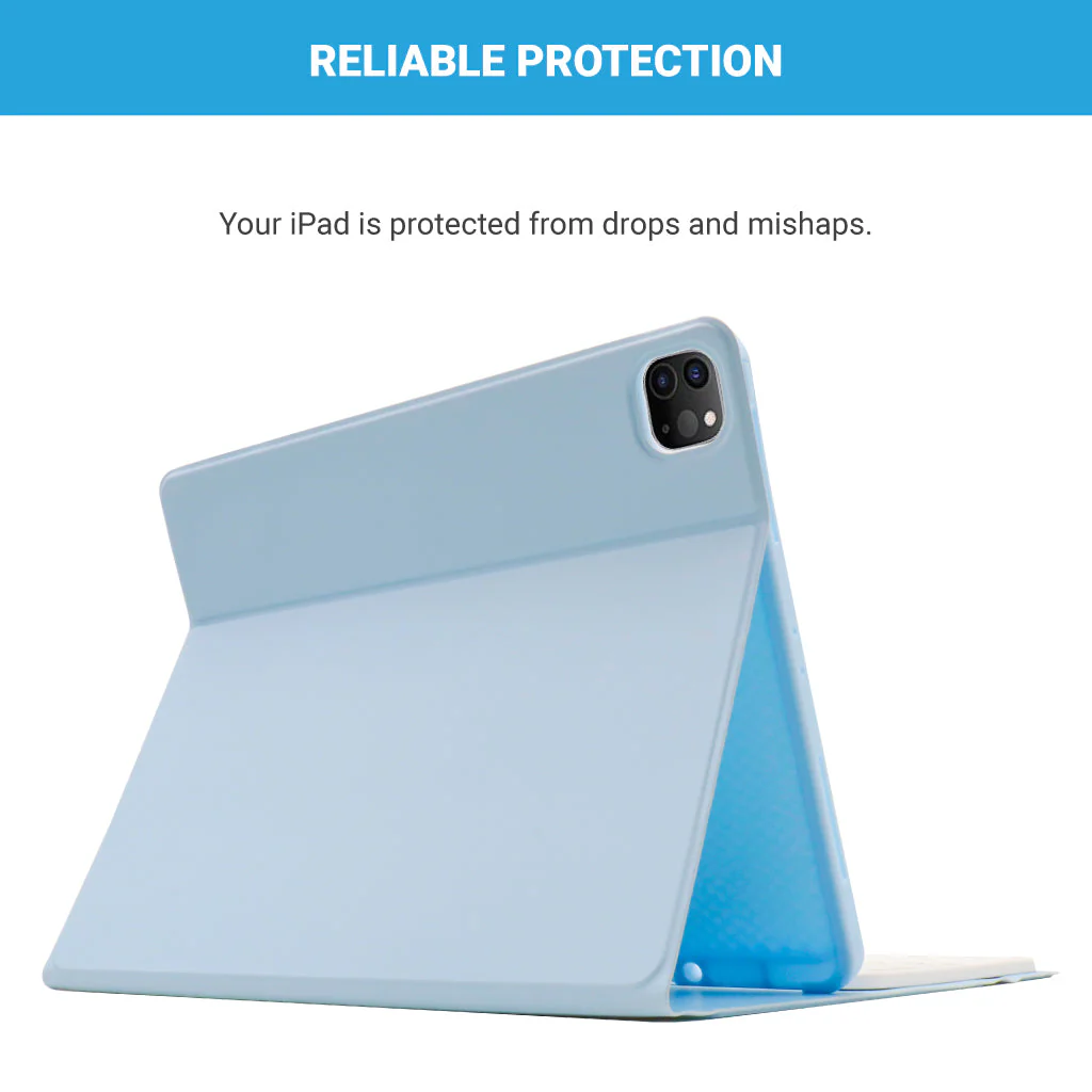 TECPHILE - YM131T Wireless Keyboard Case for iPad Pro 12.9 - Image 7