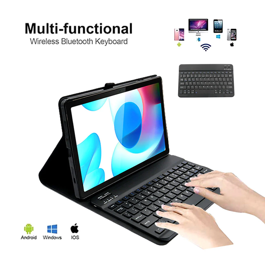 TECPHILE - ZW109 Keyboard Case for Realme Pad X - Image 3