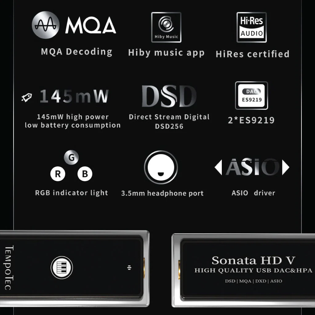 TempoTec - Sonata HD V Portable DAC & Amp - Image 19