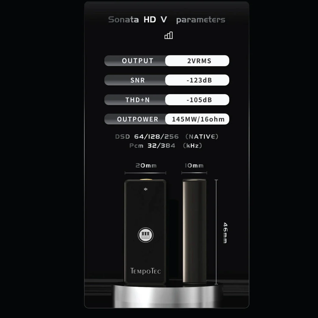 TempoTec - Sonata HD V Portable DAC & Amp - Image 23