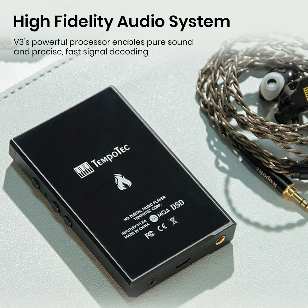 TempoTec - Variations V3 Dual AK4493SEQ DAC Hi-Res Digital Audio Player - Image 8