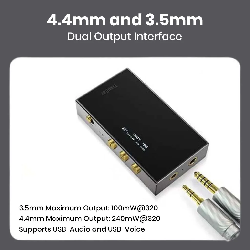 TimeEar- BTE 9 CS43198 DAC + Dual ESS9603 Amp Bluetooth DAC/Amp - Image 5