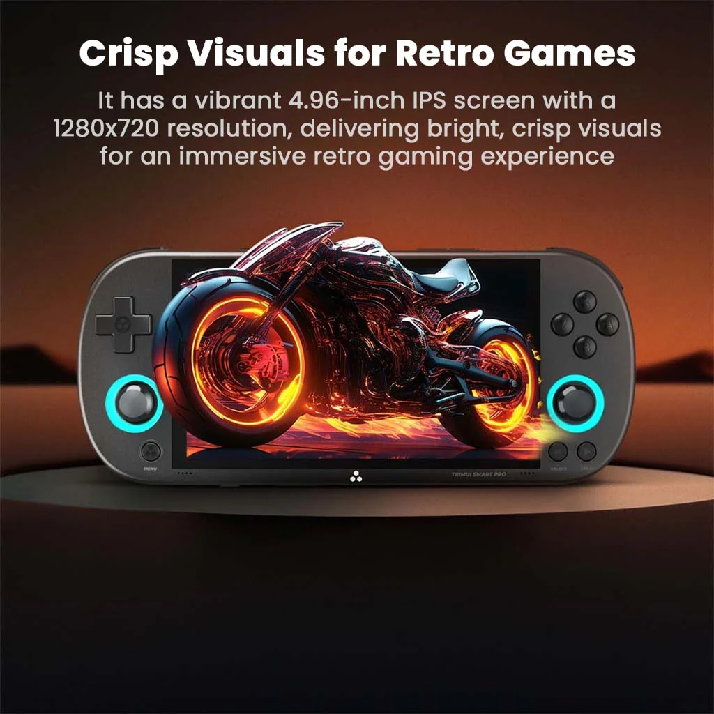 TRIMUI Smart Pro 5 inch Handheld Game Console with Preinstalled Emulator - Image 4