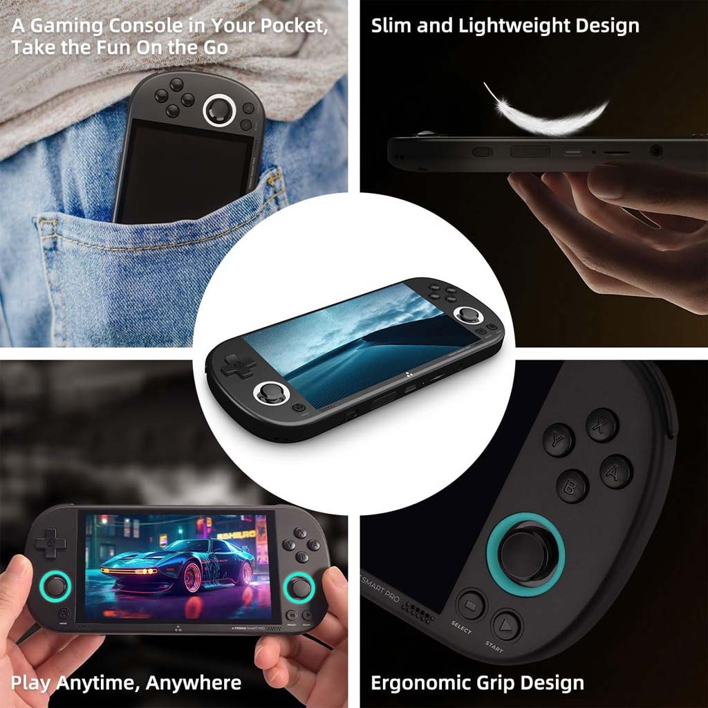 TRIMUI Smart Pro 5 inch Handheld Game Console with Preinstalled Emulator - Image 5