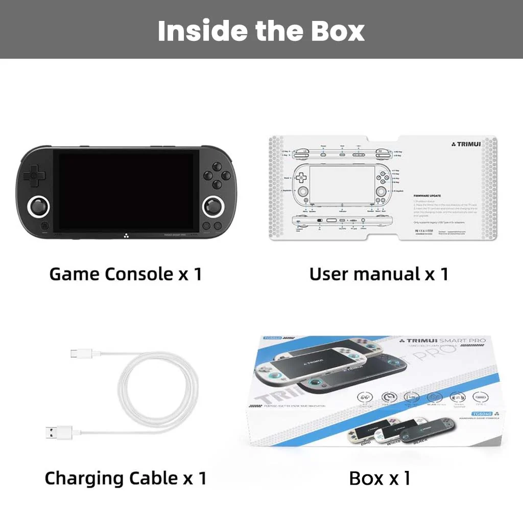 TRIMUI Smart Pro 5 inch Handheld Game Console with Preinstalled Emulator - Image 6
